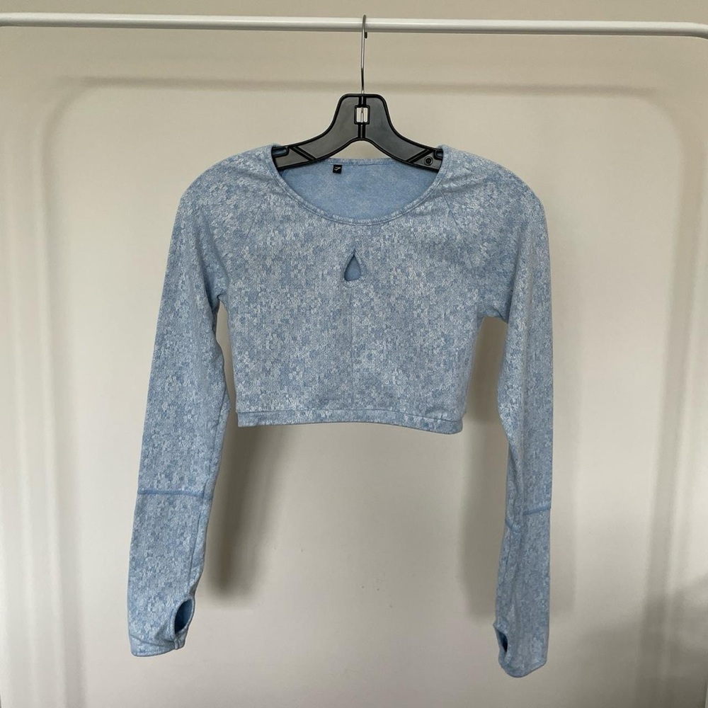 GymShark Workout Long sleeve Crop Top